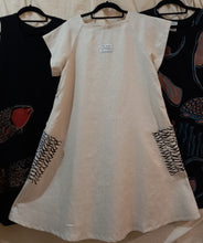 Load image into Gallery viewer, Dress: Panel (4) with Funky Pockets (Large) Title: Fishnet