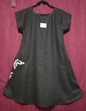 Load image into Gallery viewer, Dress: Panel (3) with Funky Pockets Medium Title: Warnarringa (sun)