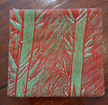Load image into Gallery viewer, Purse : Lino Print / Bamboo / Babbarra Womens Centre