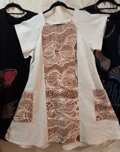 Dress: Panel (5) with Funky Pockets (XLarge) Title: Yams