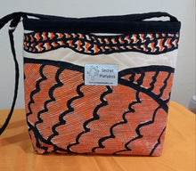Load image into Gallery viewer, Shoulder Bag / Natural Title: Yawkyawk (young woman spirit Mermaid Tail)