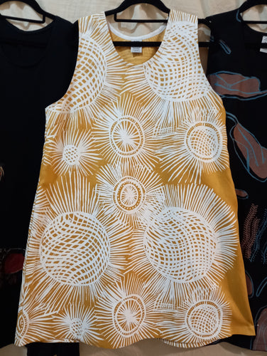 Dress: ALine (5) XLarge Title:  Pandanas Mat