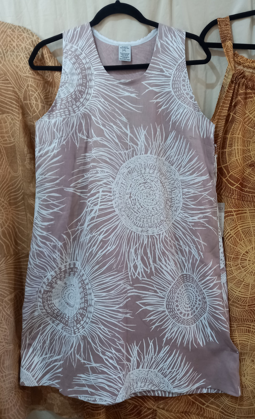 Dress: ALine (3) Medium Title:  (Pandanas Mat)