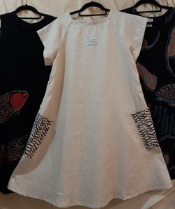 Dress: Panel (4) with Funky Pockets (Large) Title: Fishnet