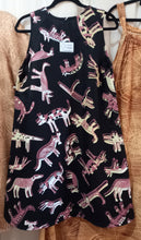 Load image into Gallery viewer, Dress: ALine (4) Large Title: Too Many Cheeky dogs