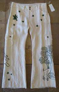 Platypus Pants: (a) Cargo Size 14 100% Hemp